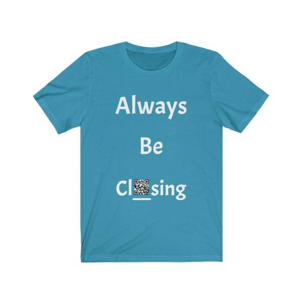 Always Be Closing - Capitalize - Dark Unisex Jersey Short Sleeve T-shirt