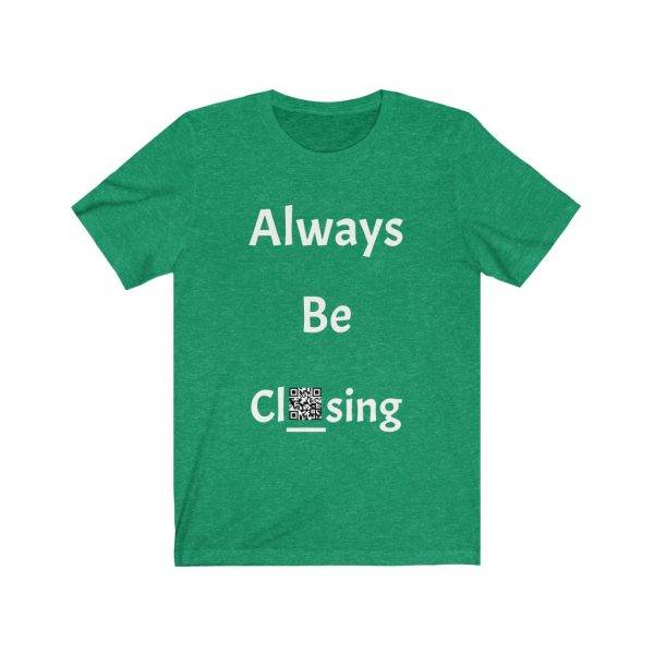 Always Be Closing - Capitalize - Dark Unisex Jersey Short Sleeve T-shirt